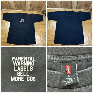 Vtg 90s Y2k Levis Silver Tab My Groove CD Promotional Music T Shirt Large